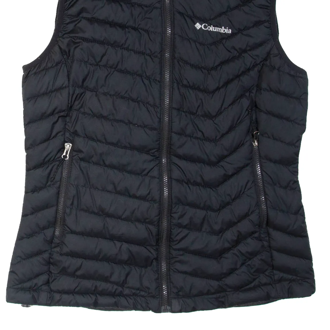 COLUMBIA Womens Puffer Gilet Black L