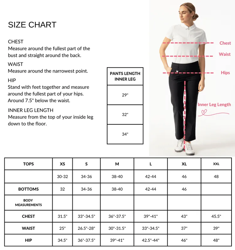 Daily Sports - Magic High Water Ankle Pants 94cm