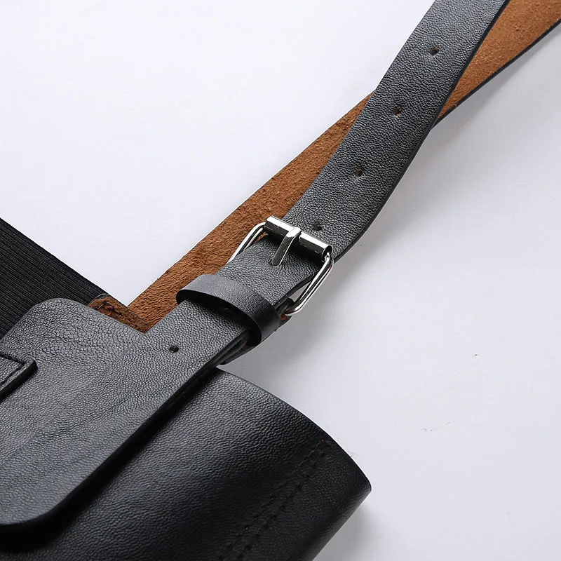 DARK RETRO WAIST SEAL BELT BY18009