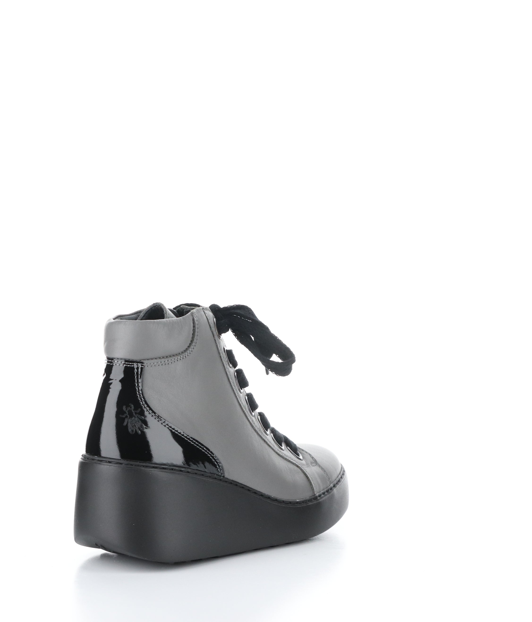 DICE468FLY 001 GREY/BLACK Hi-Top Shoes