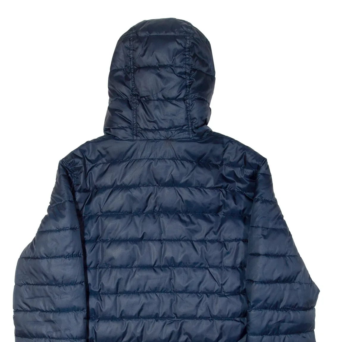 DICKIES Mens Puffer Coat Blue Hooded M