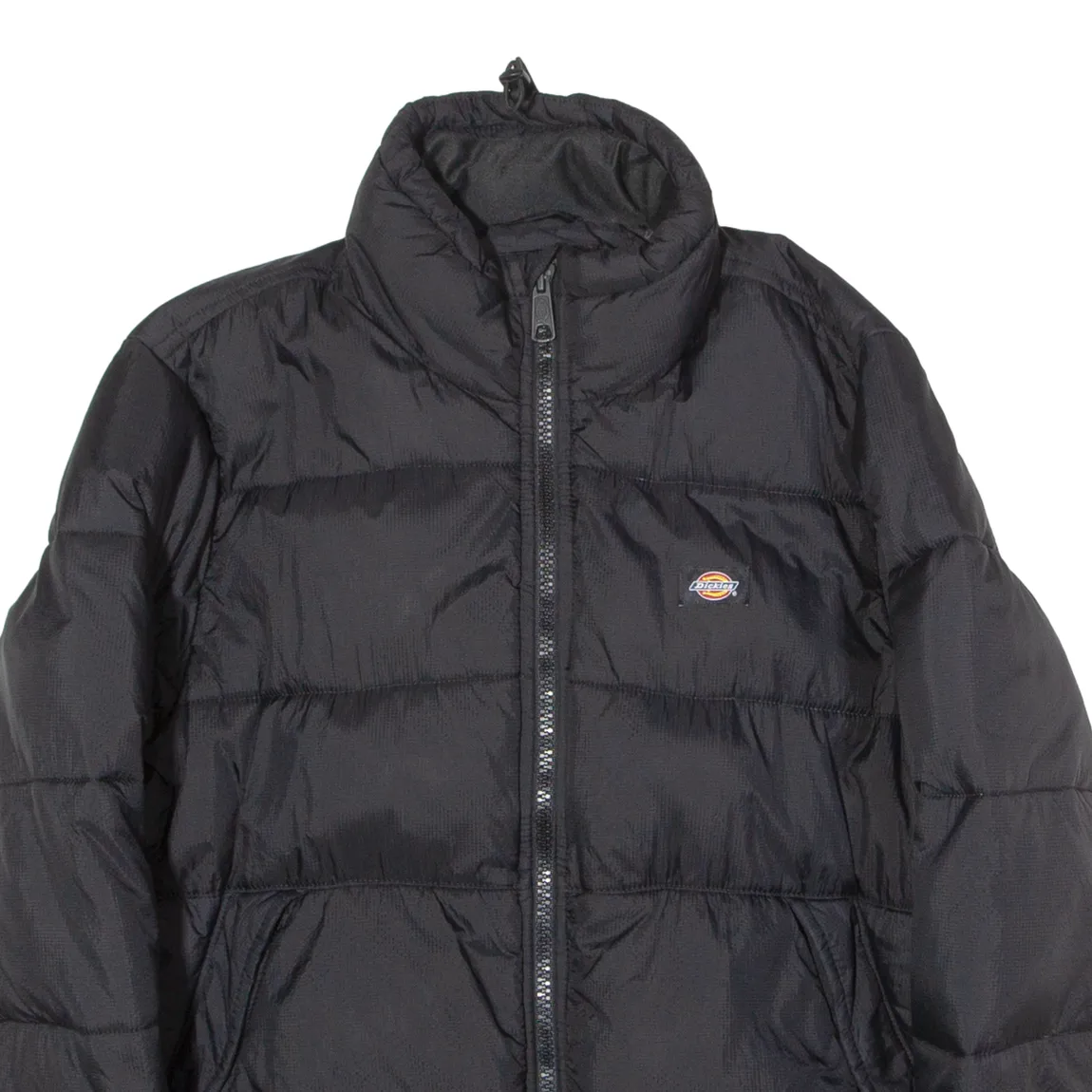 DICKIES Mens Puffer Jacket Black XS