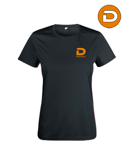 Discexpress & D Discgolf Funktions T-shirt (Dam)