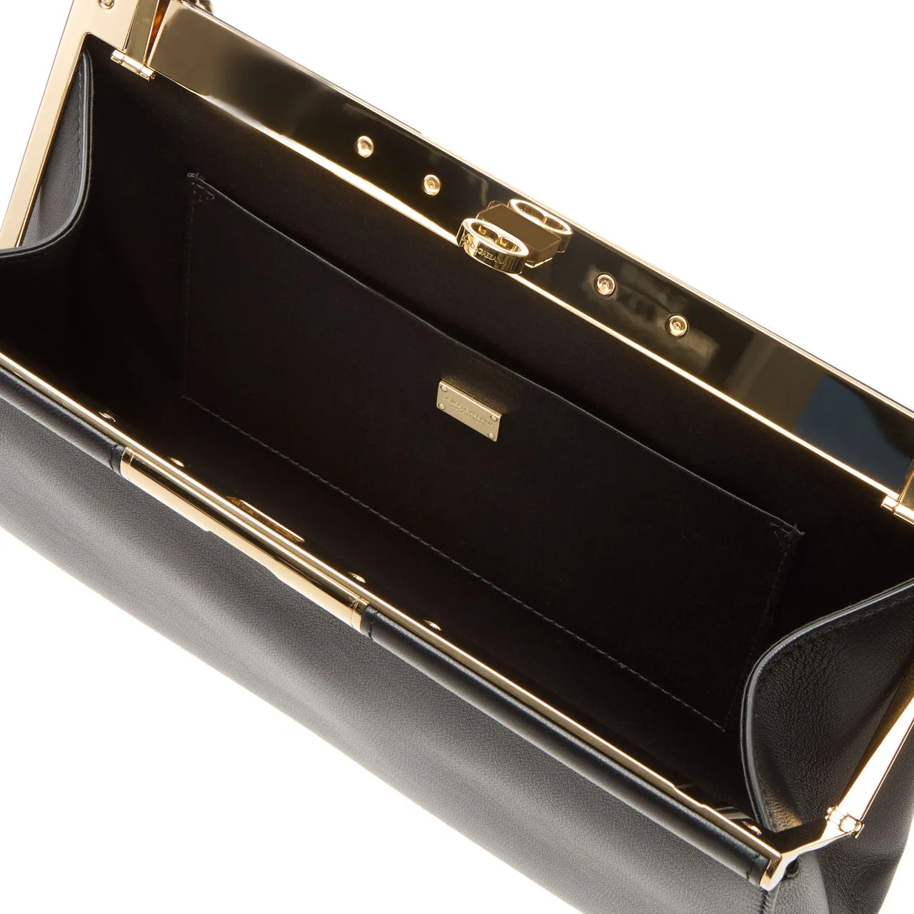 DOLCE & GABBANA Marlene Large Clutch Bag - Black