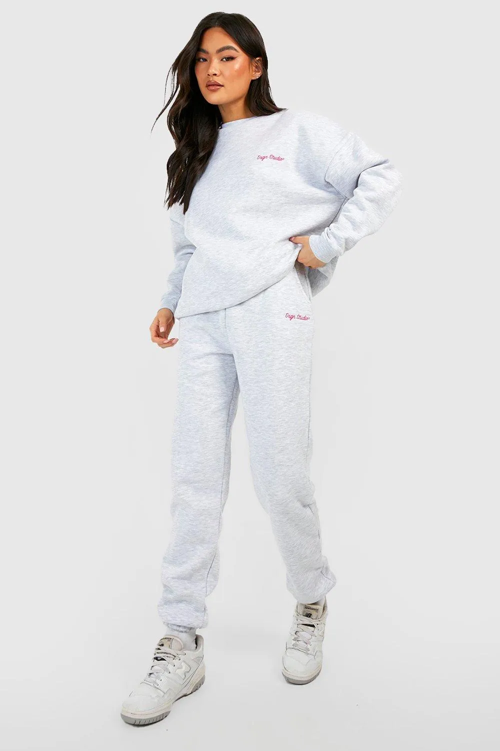 Dsgn Studio Embroidered Sweater Tracksuit