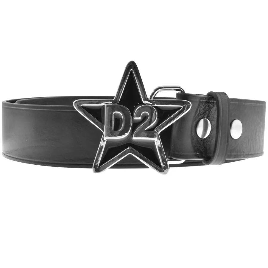 DSQUARED2 Plaque Belt Black