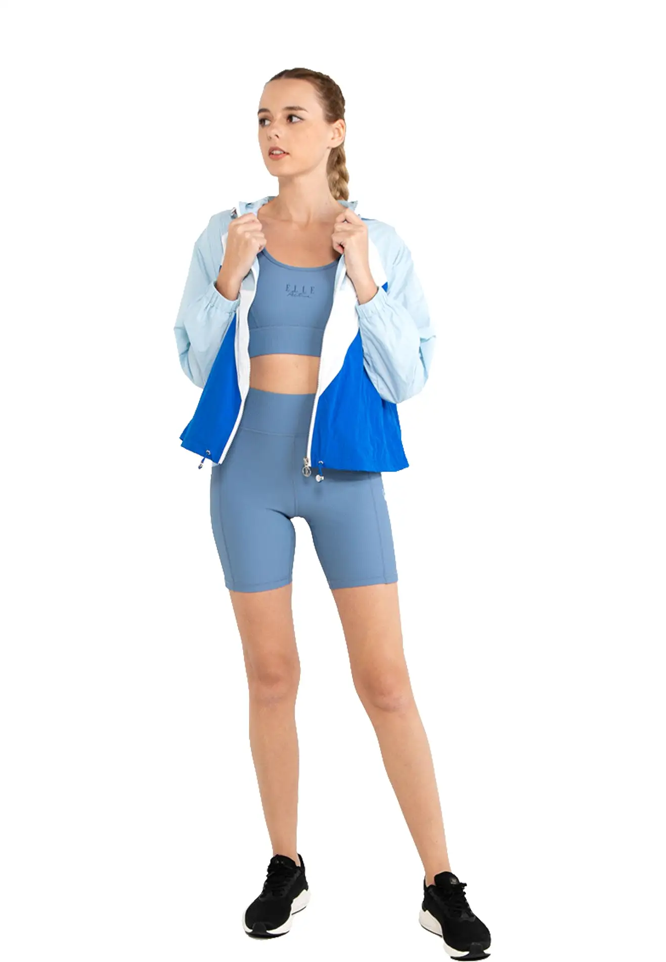 ELLE Active Zip-Through Hoodie Jacket