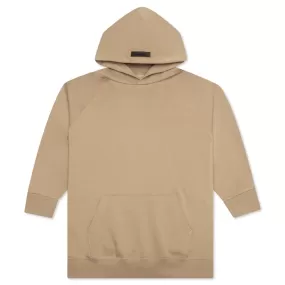 Essentials Women's 3/4 Sleeve Hoodie - Oak