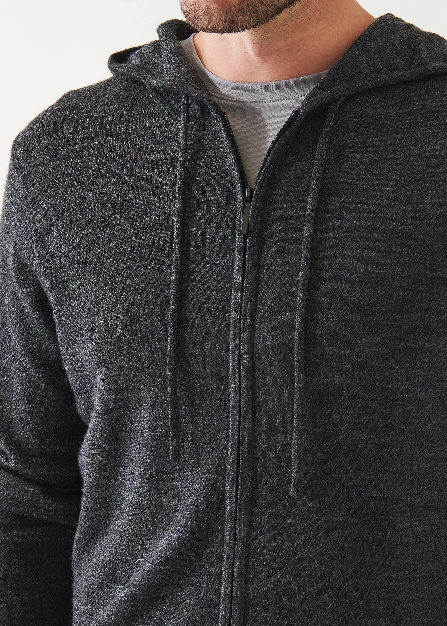 EXTRA-FINE MERINO FULL ZIP HOODIE