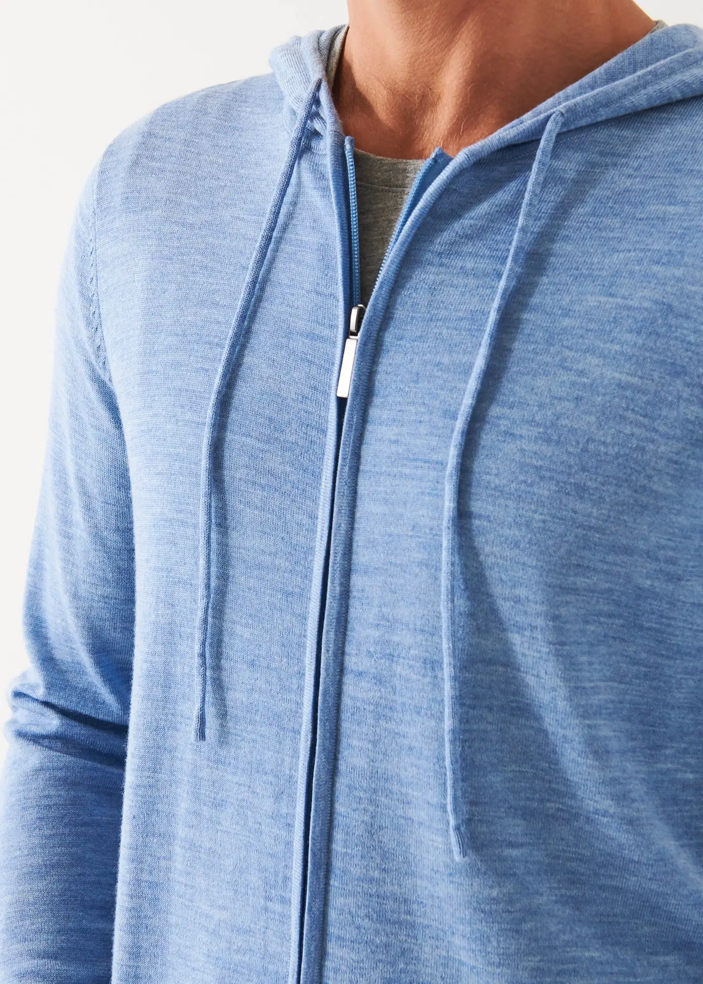 EXTRA-FINE MERINO FULL ZIP HOODIE