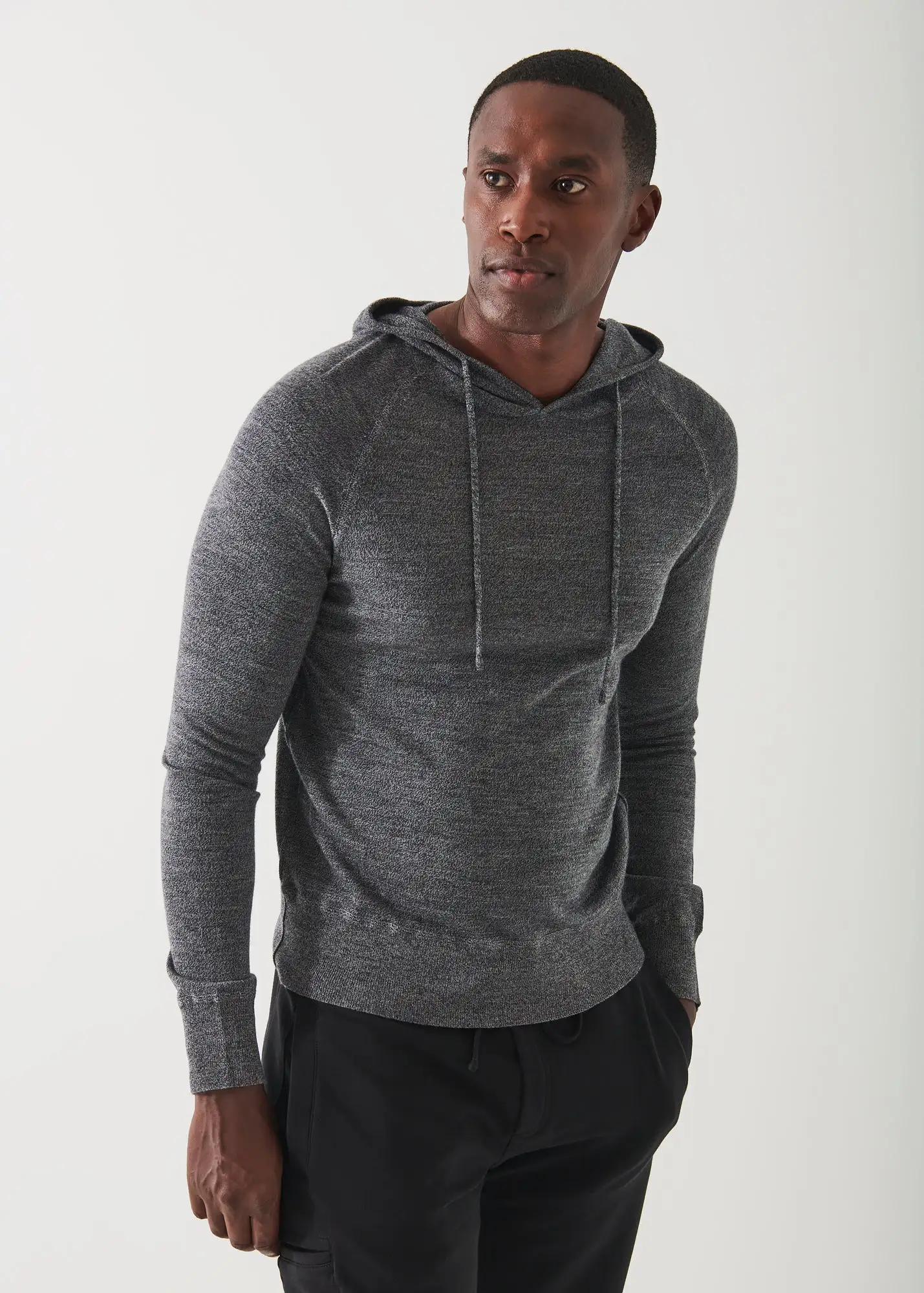 EXTRA-FINE MERINO POPOVER HOODIE