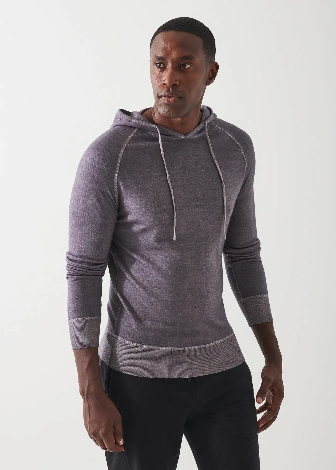 EXTRA-FINE MERINO VINTAGE WASH HOODIE