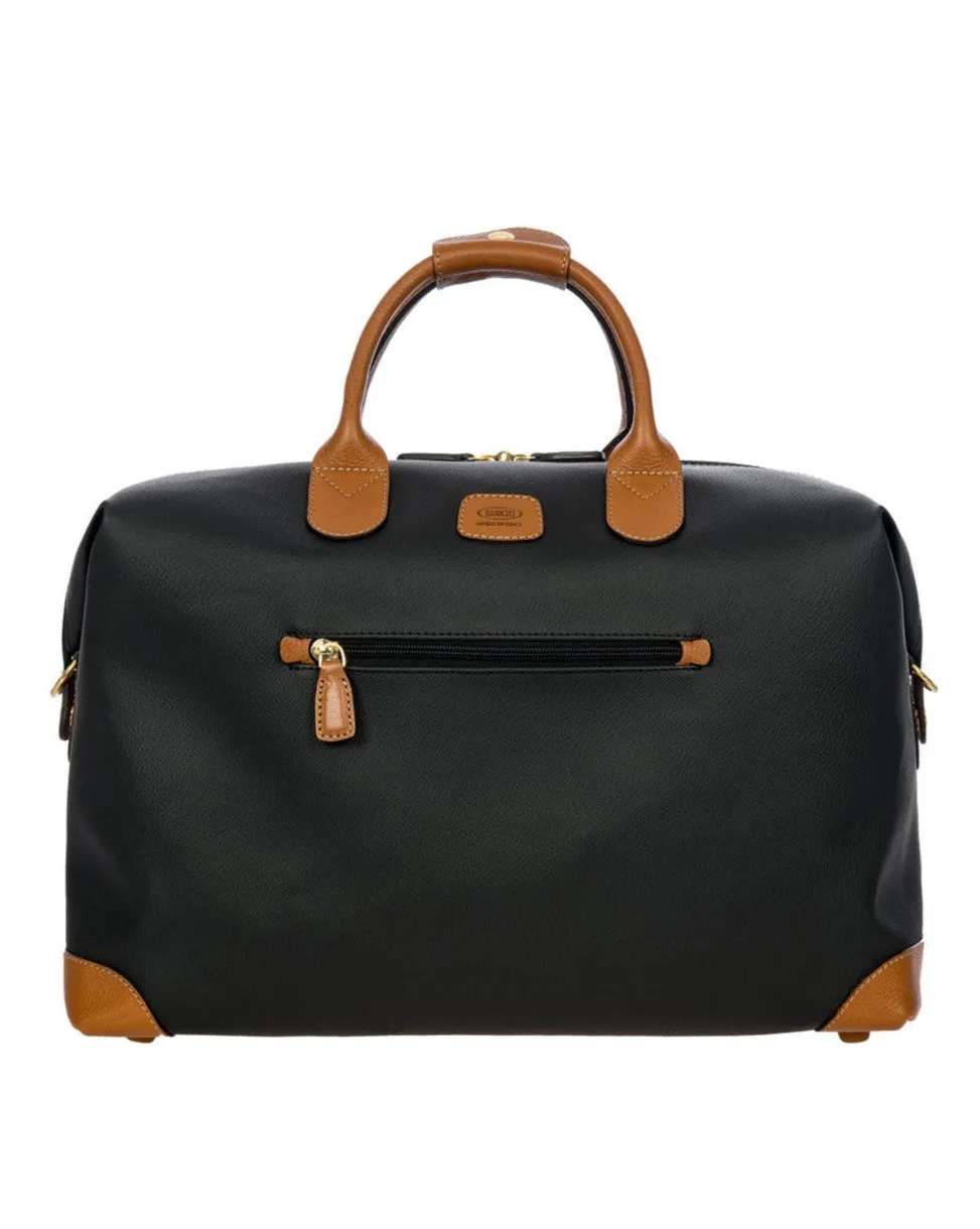 Firenze 18” Cargo Duffle Bag in Black