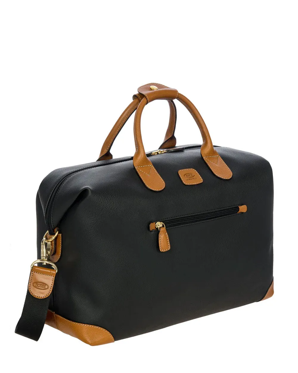 Firenze 18” Cargo Duffle Bag in Black