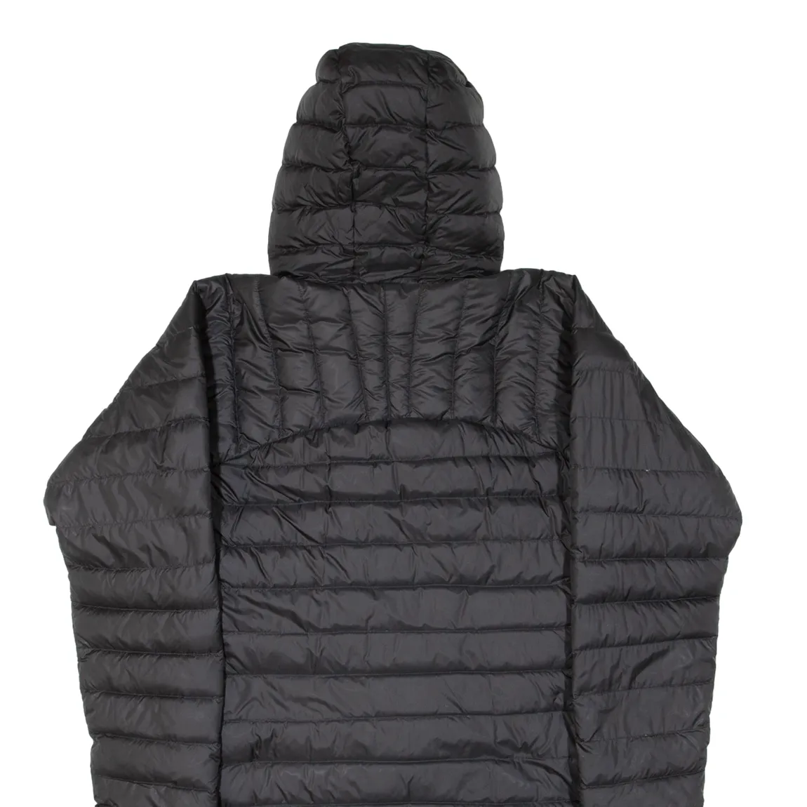 FJLLRVEN Insulated Womens Puffer Coat Black Hooded M