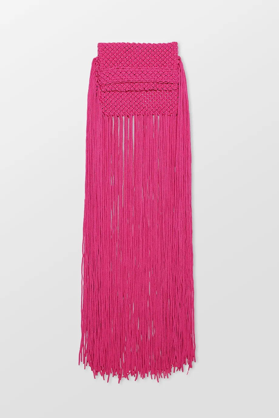 Fringed Clutch Bag