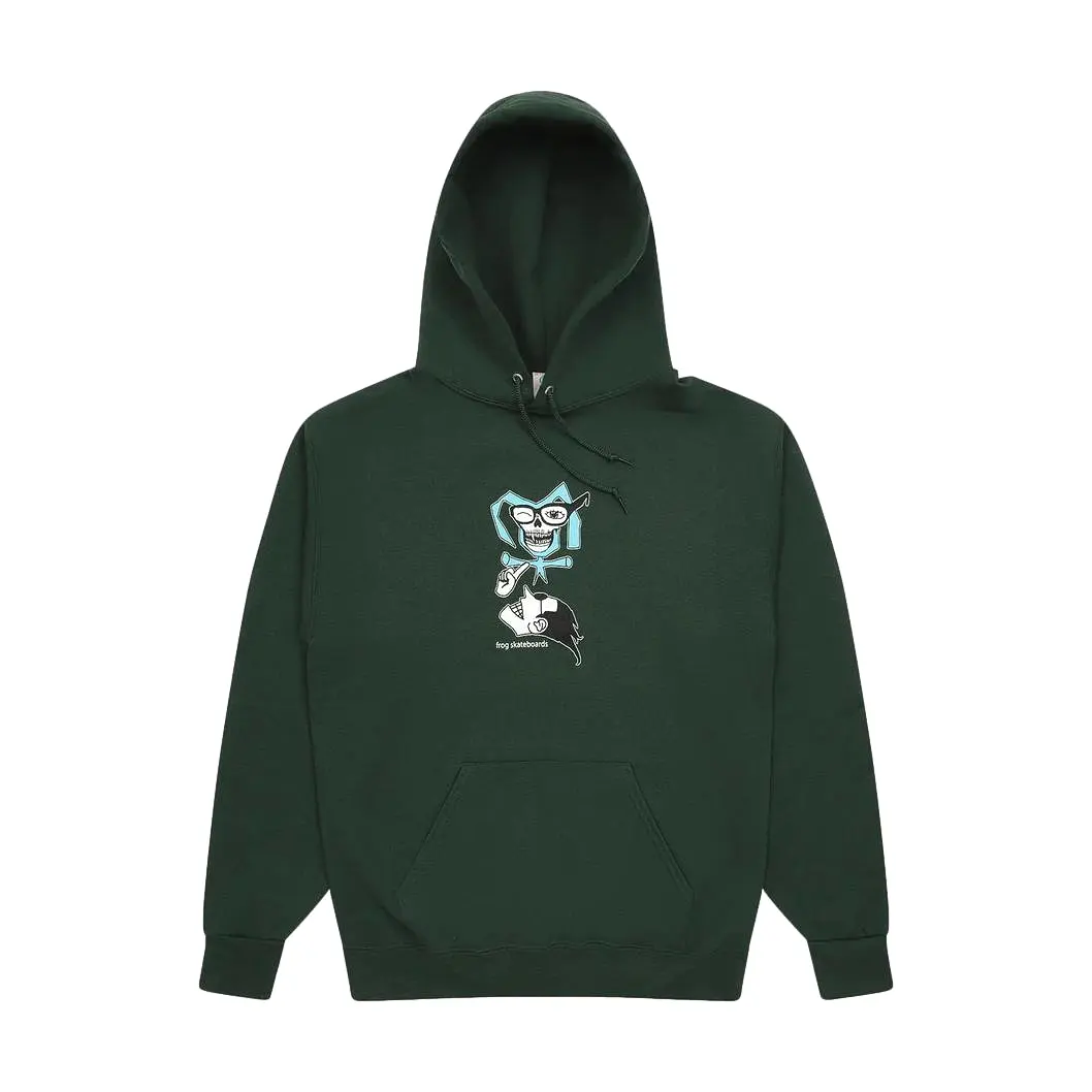 Frog Disobediant Hoodie Forest