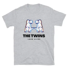 Funny dinosaur twins looks cool and funny