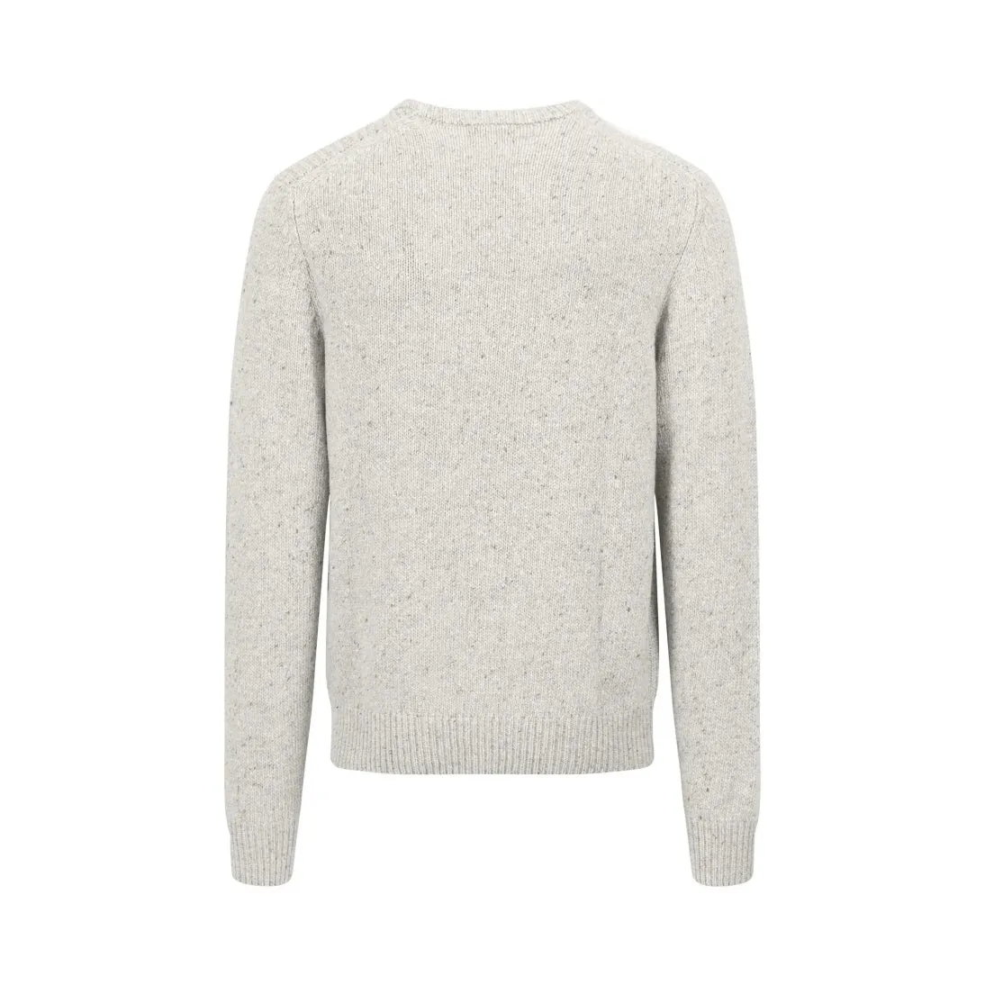 Fynch-Hatton Donegal Crew Neck Sweater Winter White 1410344