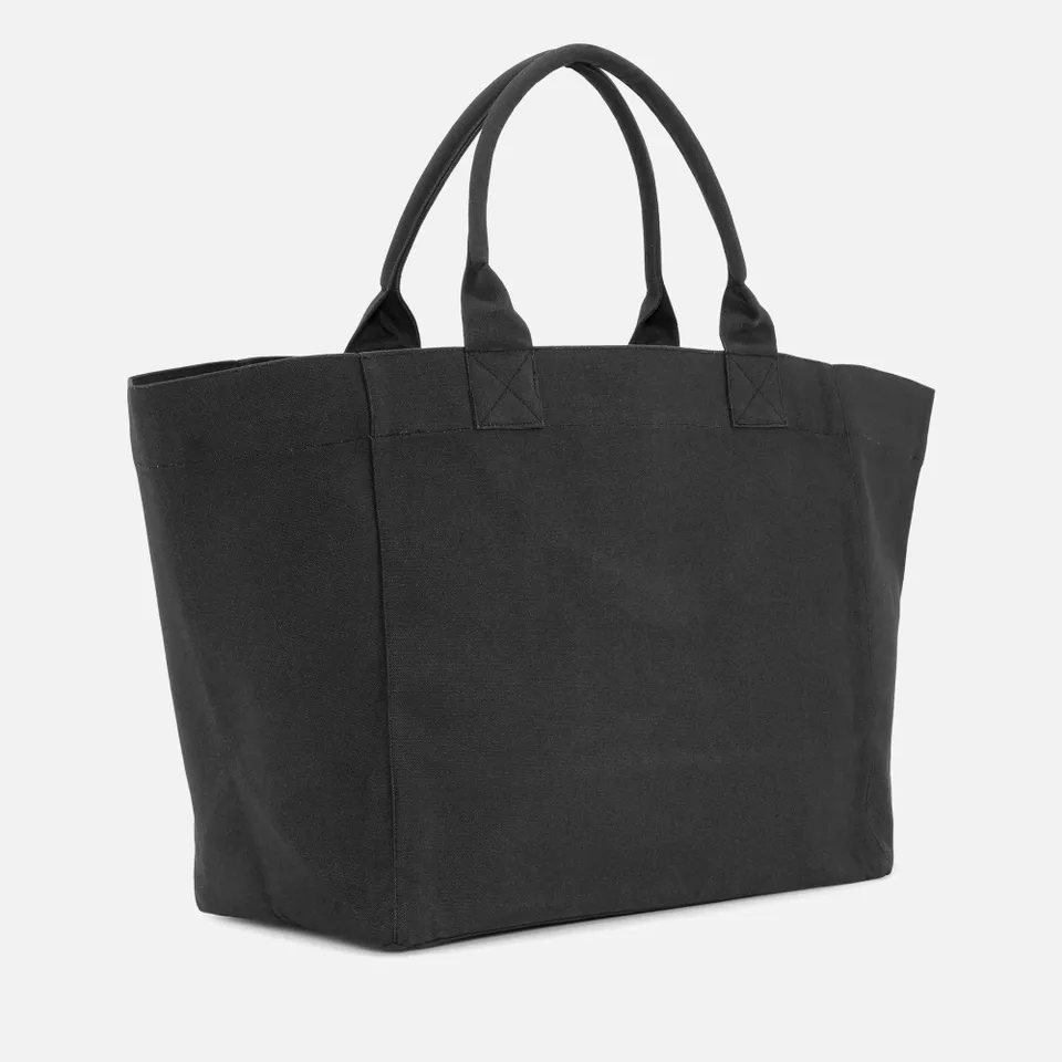 Ganni Shopper XXL Recycled Cotton-Canvas Bag | Coggles