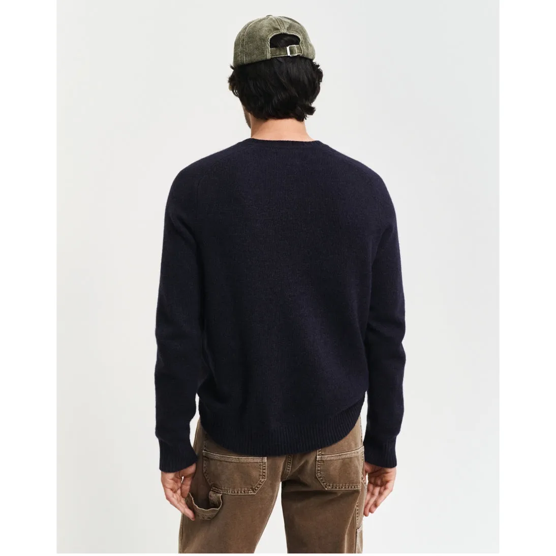 GANT Wool Blend Crew Neck Sweater 8050226 2 Colours