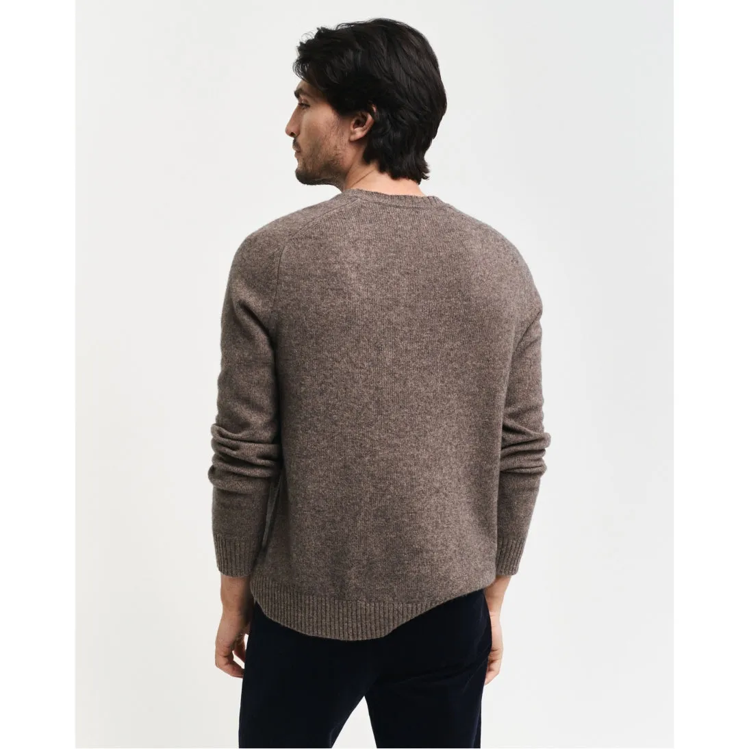 GANT Wool Blend Crew Neck Sweater 8050226 2 Colours