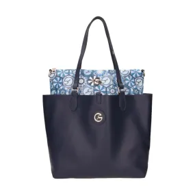 Gattinoni BINTD8156WZT982 Revers S Borsa Donna Shopping Teodosia Reversibile Ocean Navy