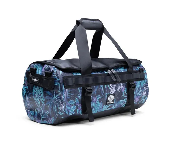 Harley-Davidson x Reyn Spooner Hawaiian Waterproof Duffel Bag - Black - 96918-23VM