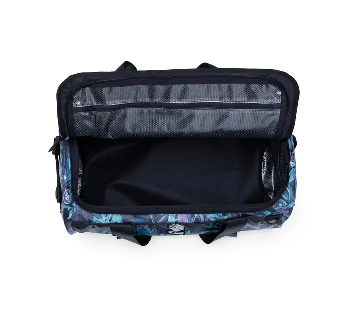 Harley-Davidson x Reyn Spooner Hawaiian Waterproof Duffel Bag - Black - 96918-23VM