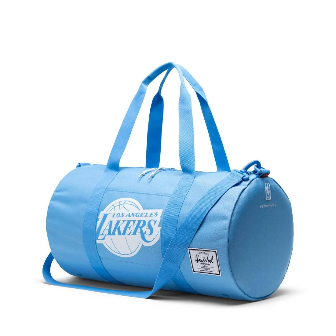 Herschel Supply Co x NBA Los Angeles Lakers Sutton Mid 600 Duffel Bag (blue / light blue)