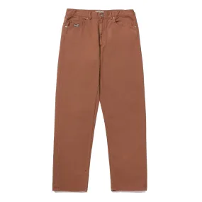 Huf Cromer Pant Washed Brown