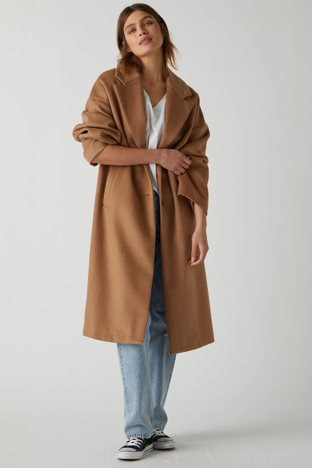 HUNTINGTON COAT IN CAMEL