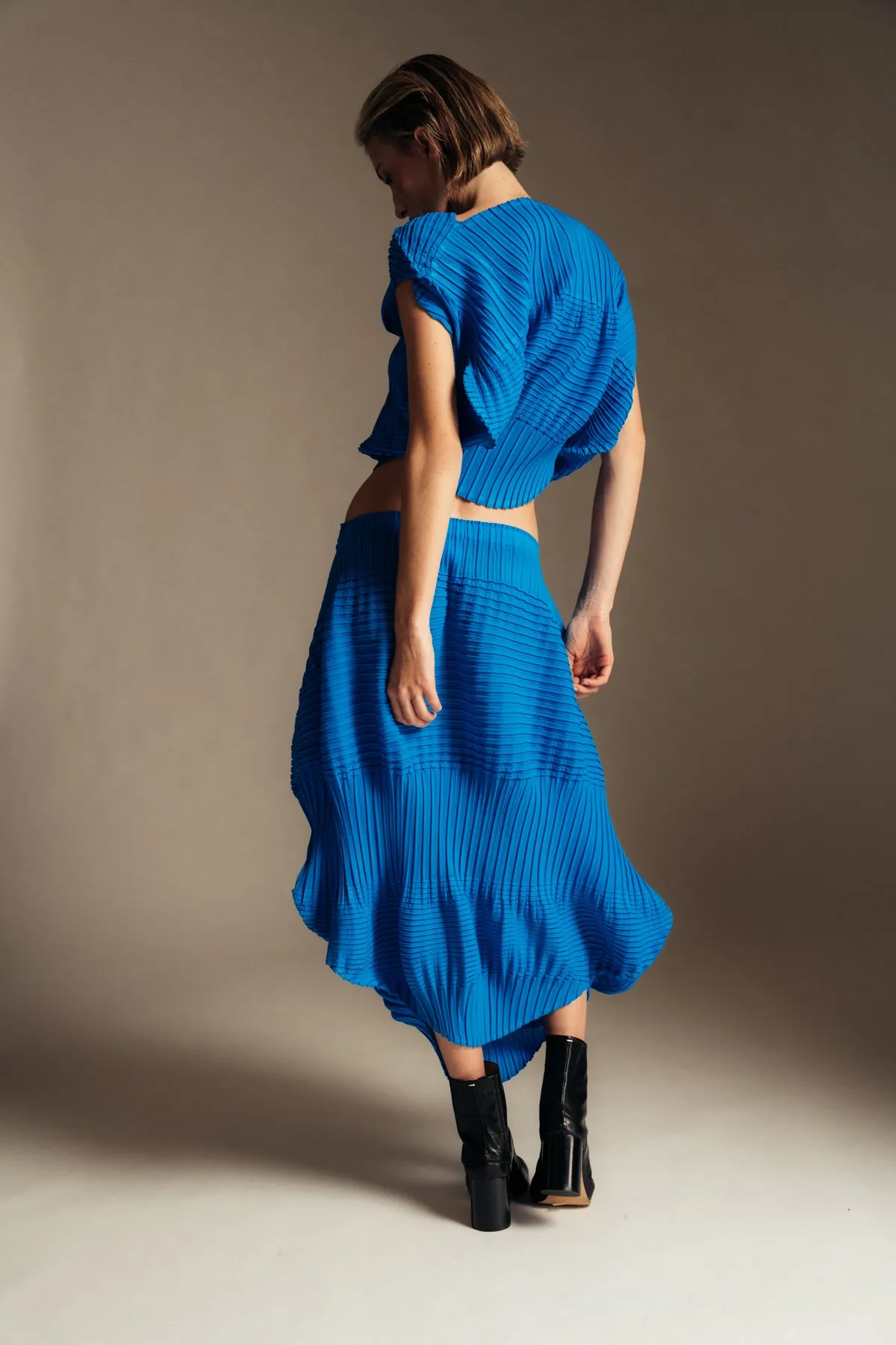 ISSEY MIYAKE | AERATE PLEATS SKIRT