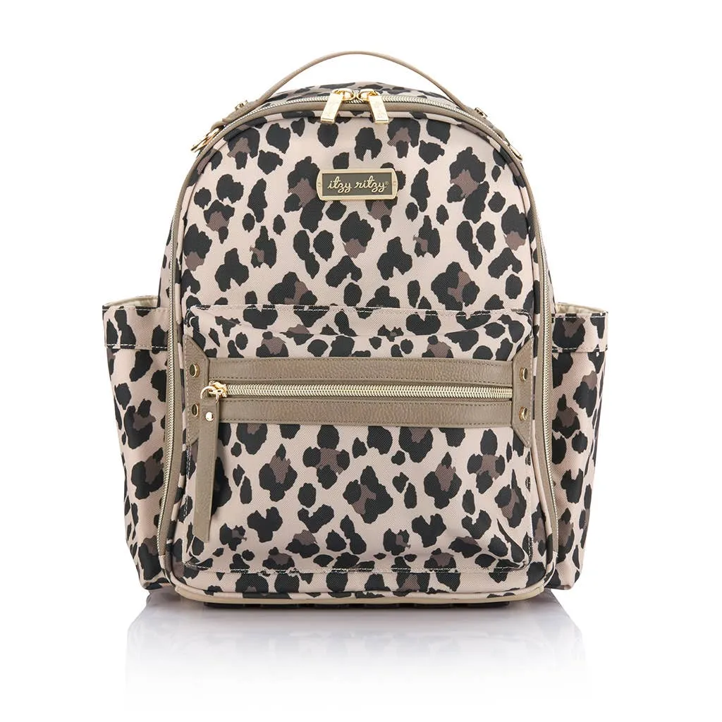 Itzy Ritzy - Leopard Itzy Mini Diaper Bag Backpack