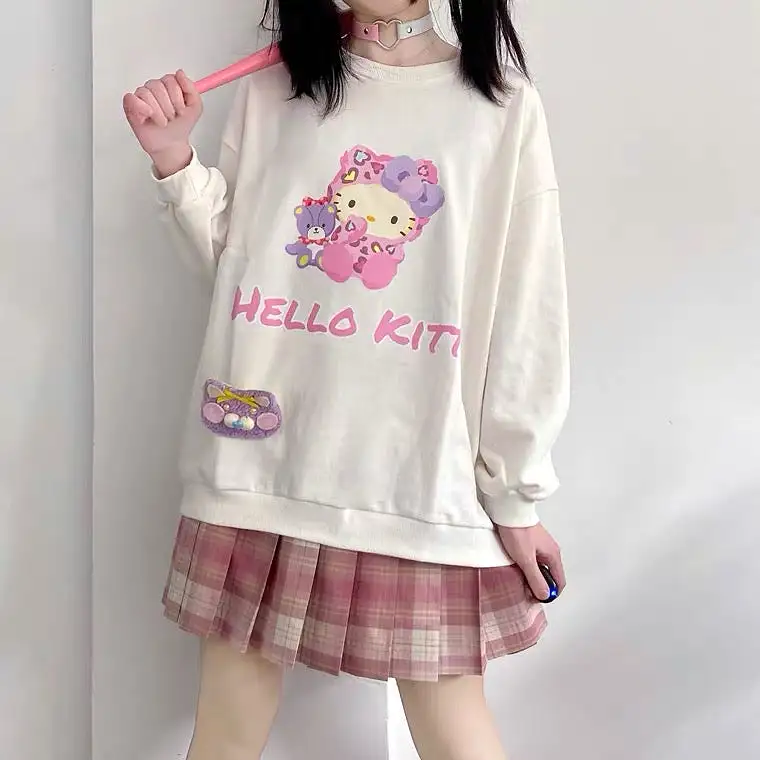 JAPANESE CUTE “HELLO KITTY” SWEATSHIRT BY90020