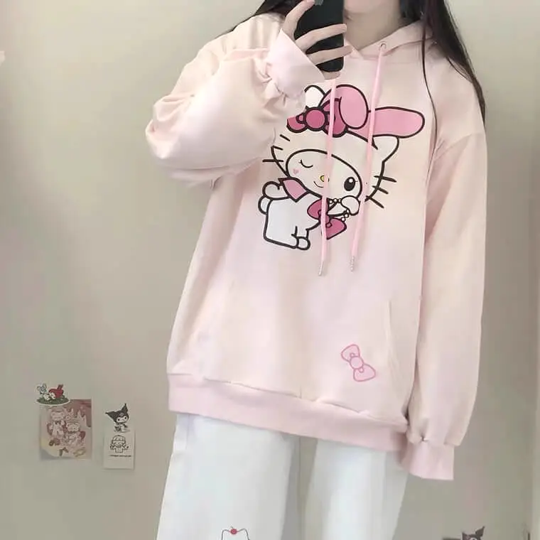 Japanese cute melody hoodie BY1090