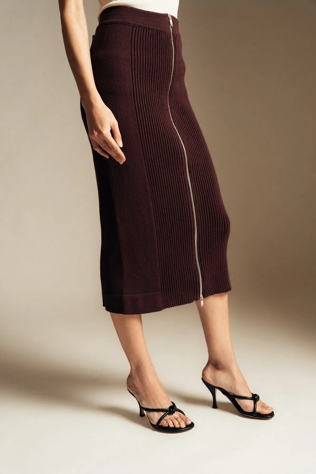 JIL SANDER | KNIT SKIRT