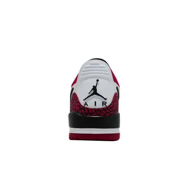 Jordan legacy 312 low white black gym red