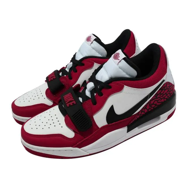 Jordan legacy 312 low white black gym red