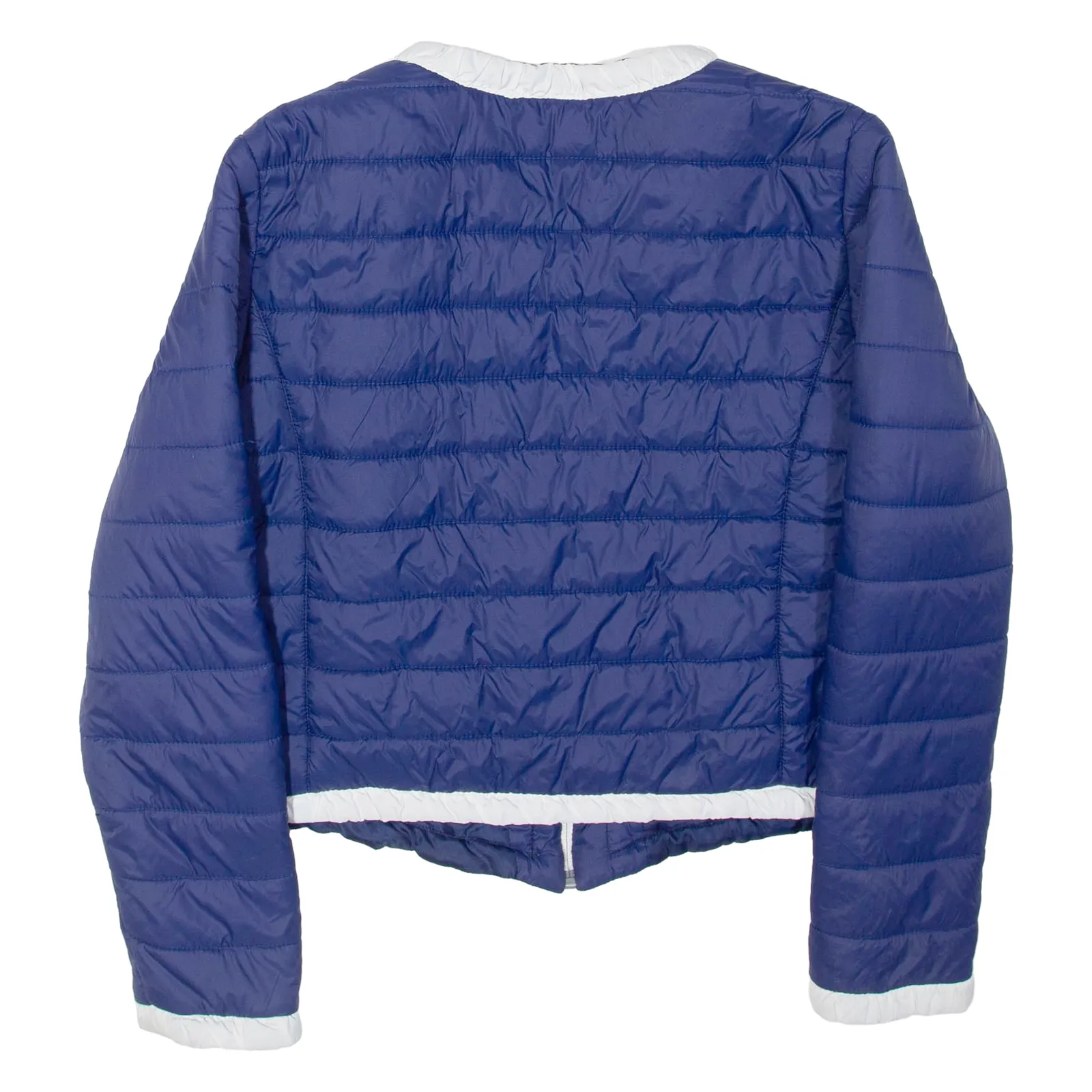 KANGOL Girls Puffer Jacket Blue Nylon 10Y