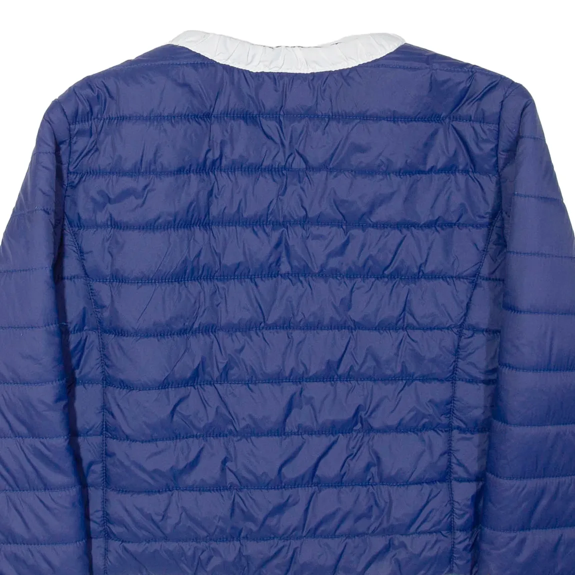 KANGOL Girls Puffer Jacket Blue Nylon 10Y