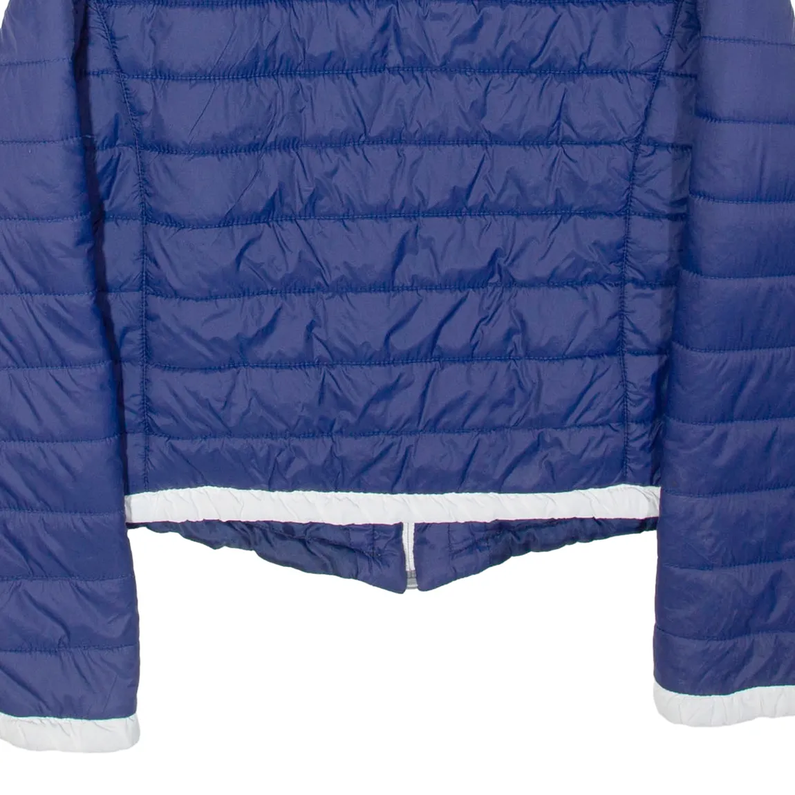 KANGOL Girls Puffer Jacket Blue Nylon 10Y