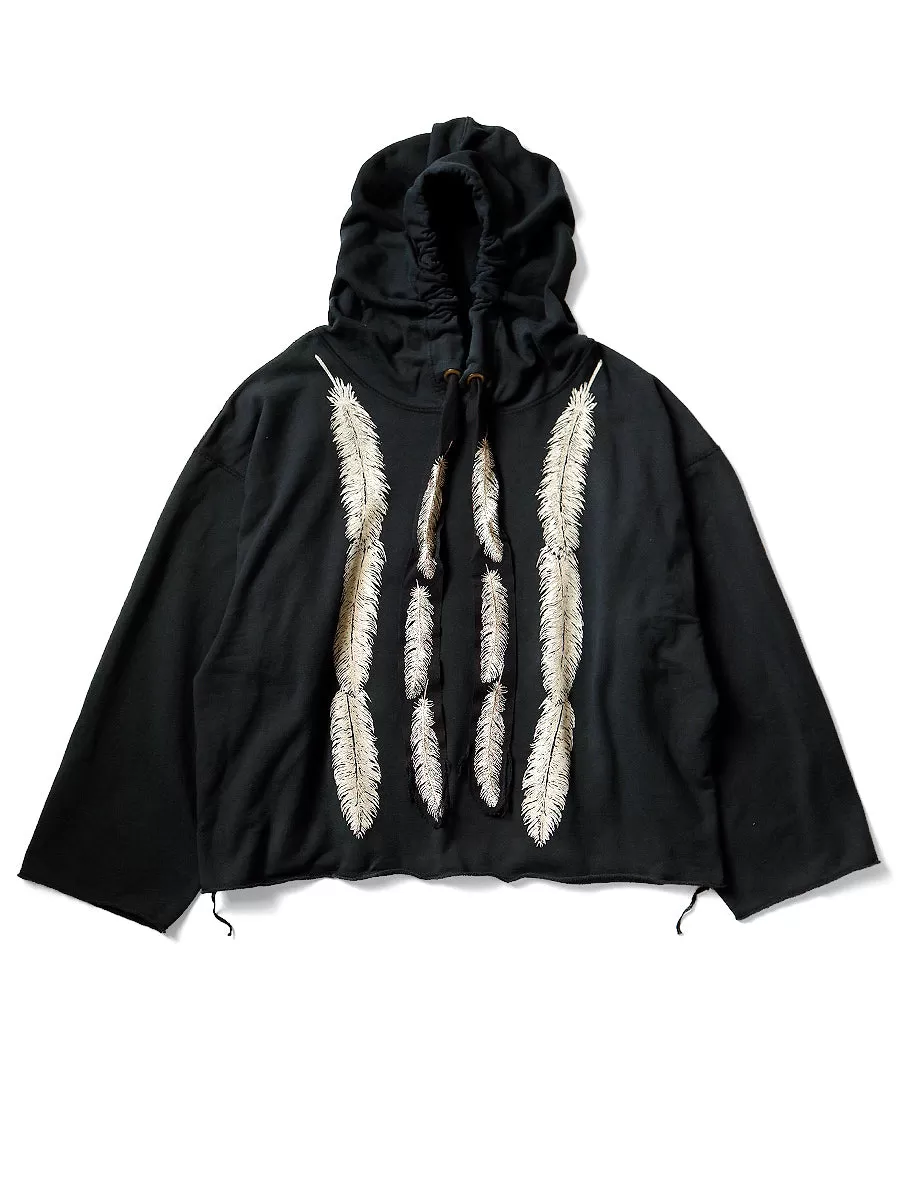 Kapital fleece feather cord catfish (feather pt) sweater hoodie