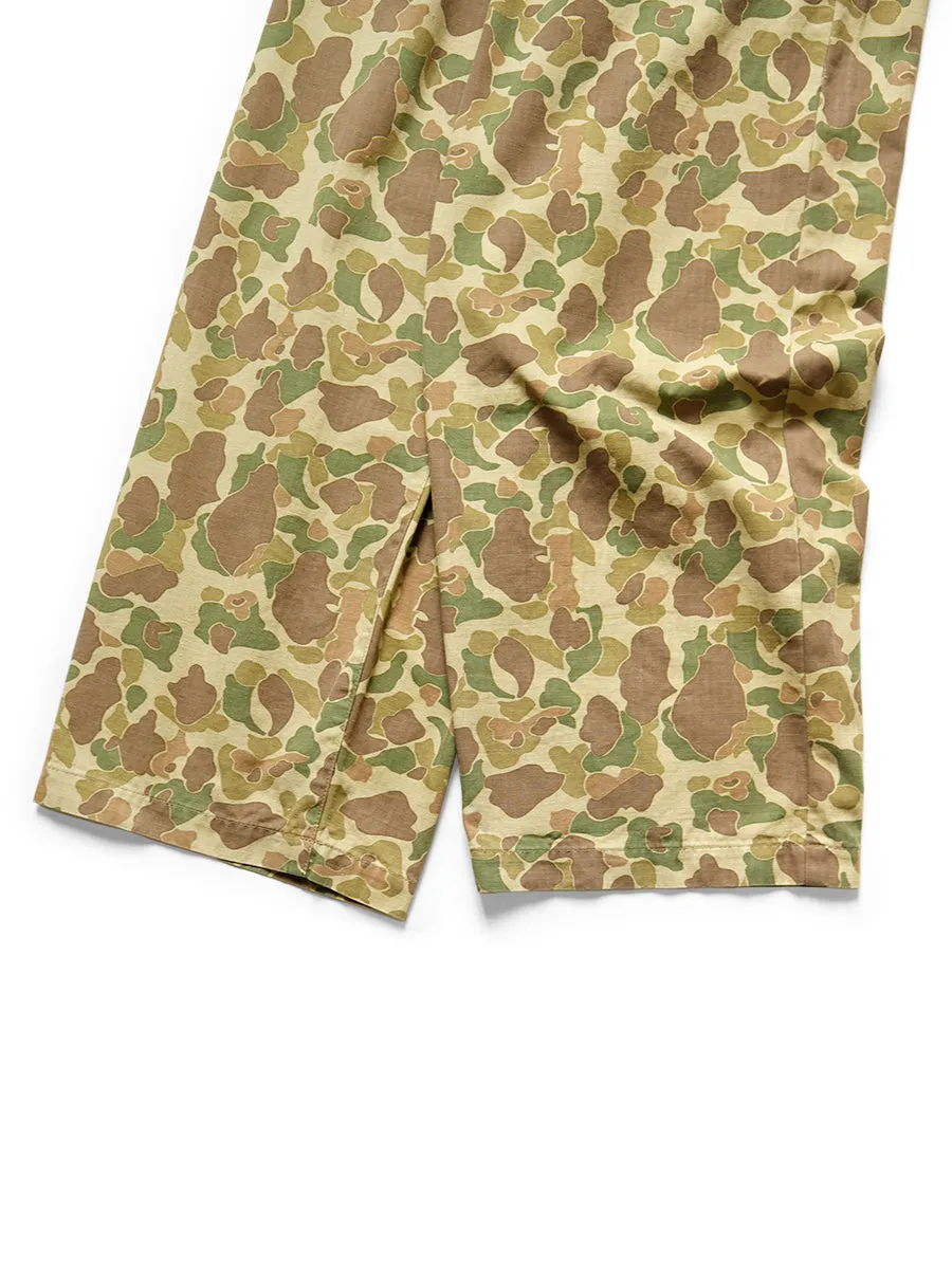 Kapital Hunter Camouflage Herringbone Port Baggy Pants