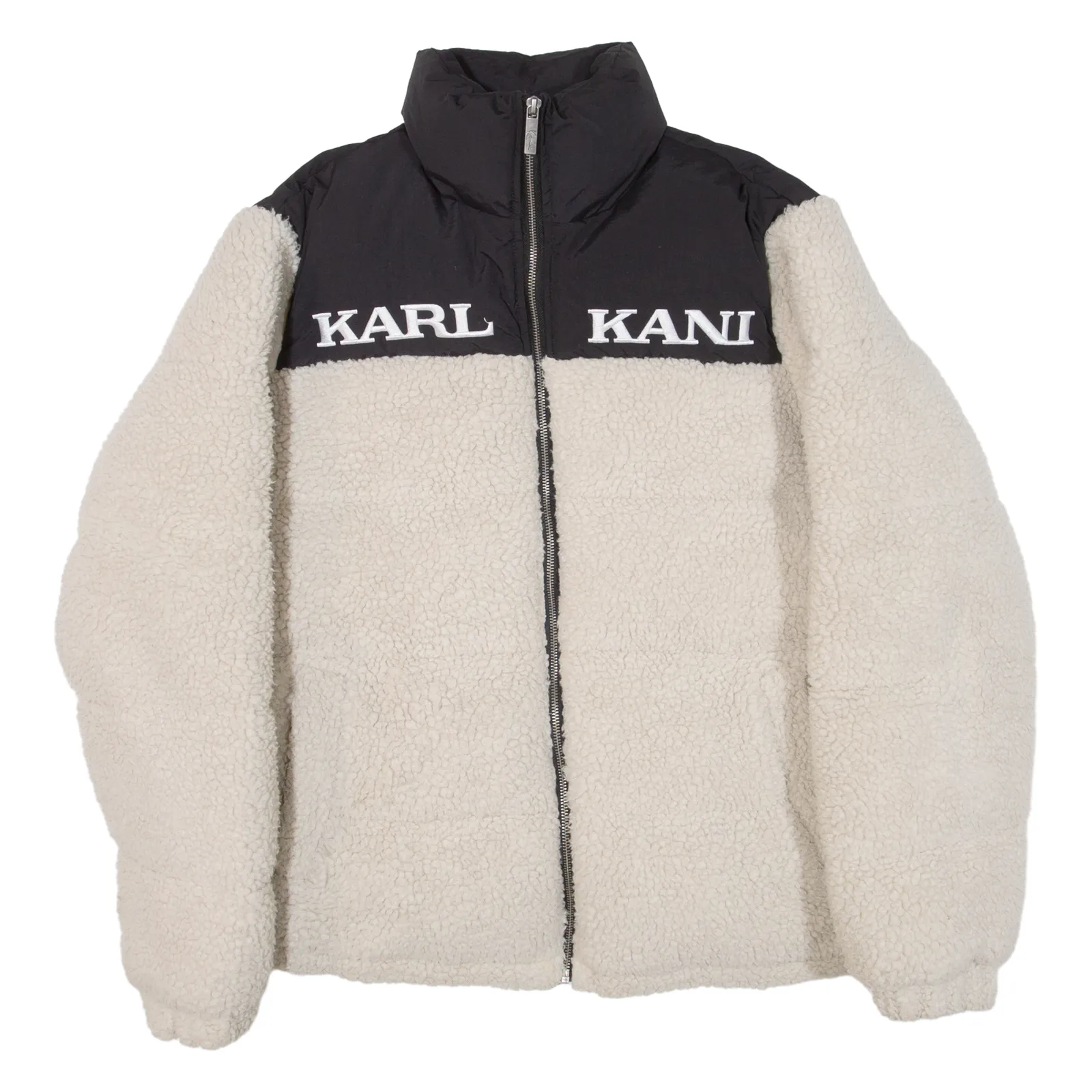 KARL KANI Insulated Mens Puffer Jacket White L