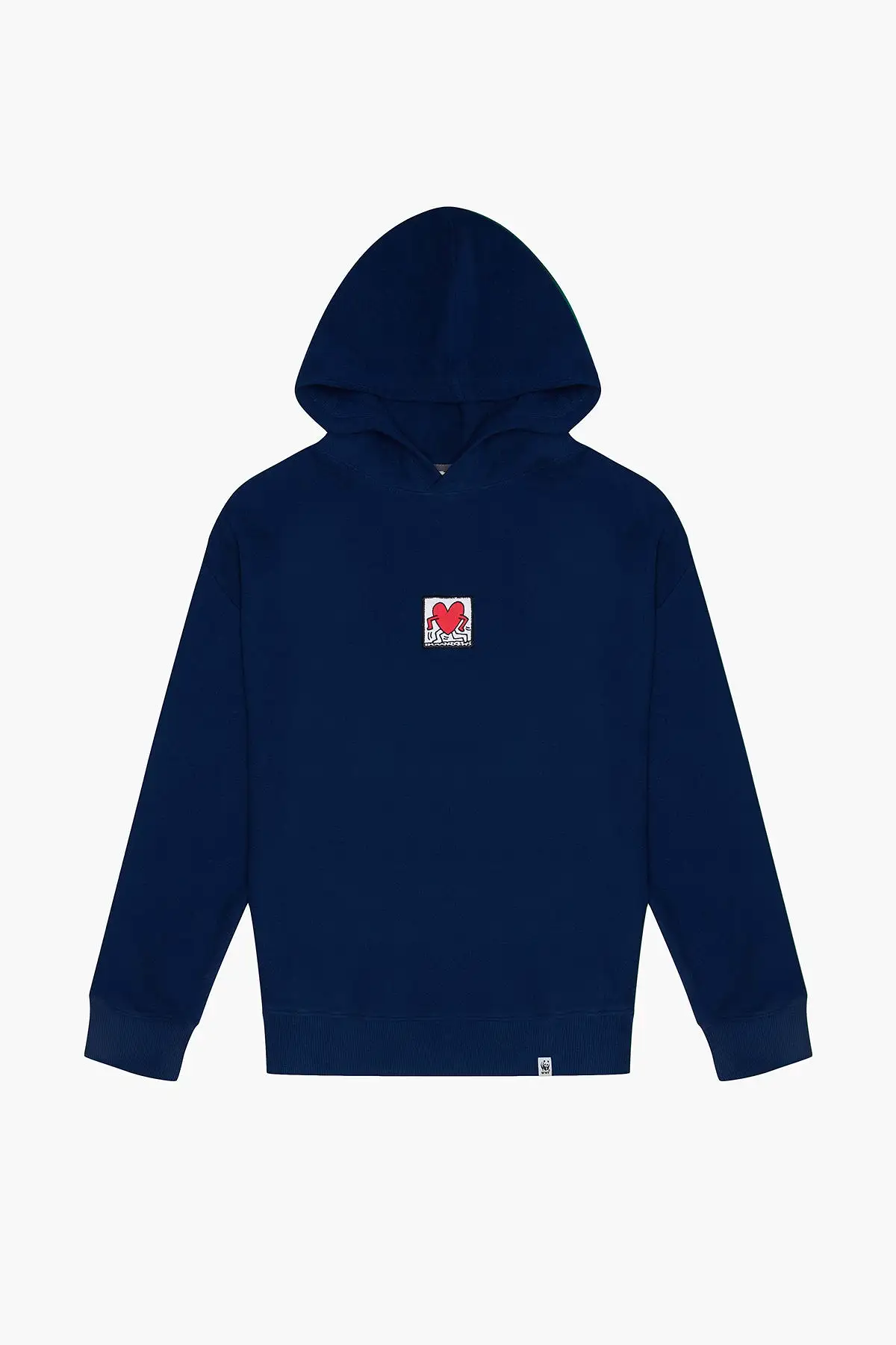 Keith Haring Love Super Soft  Hoodie - Lacivert