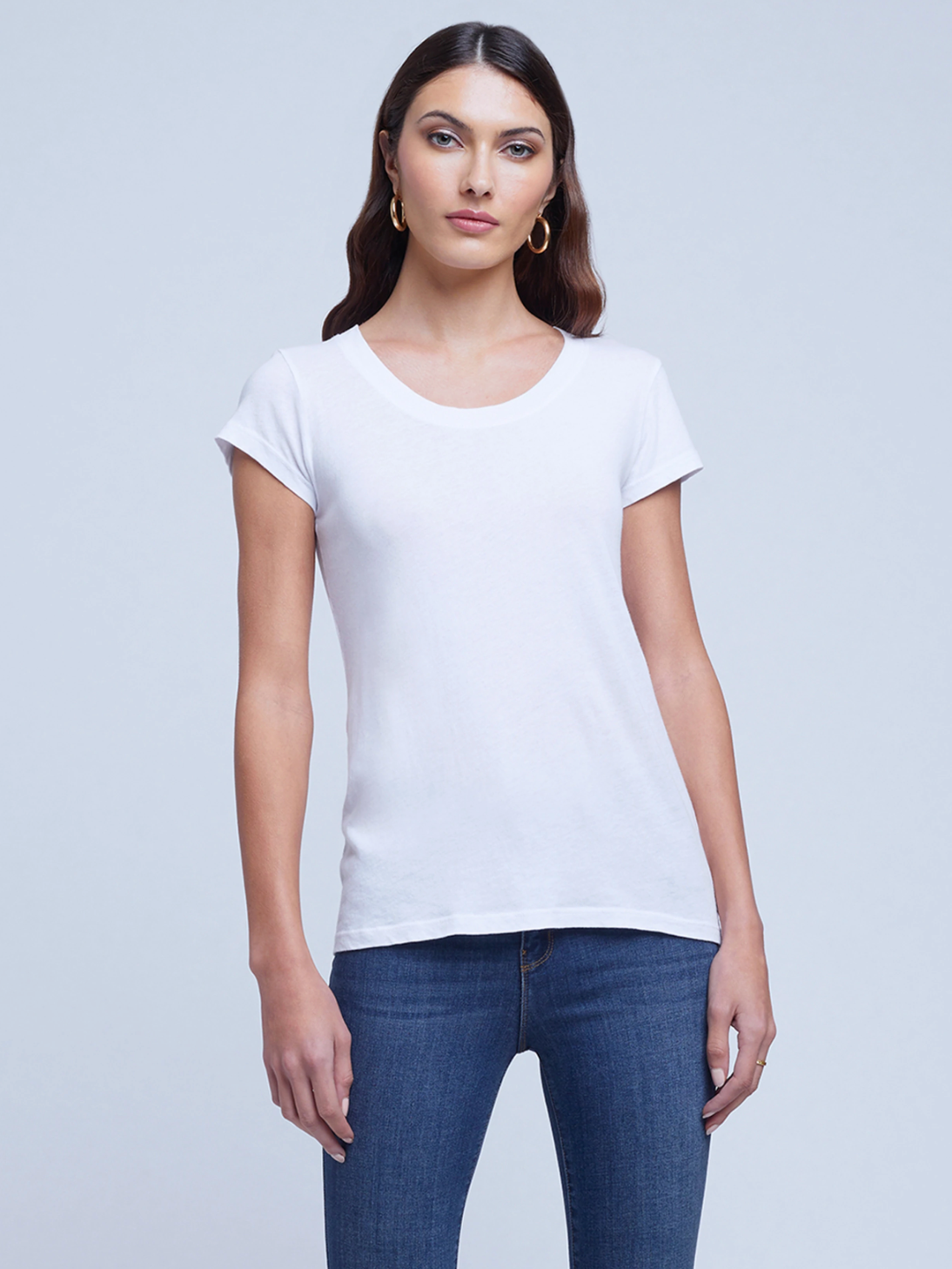 L'Agence - Cory Tee - White