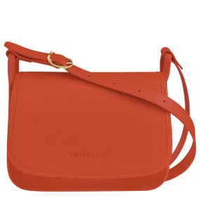 Le Foulonné M Crossbody bag Paprika - Leather