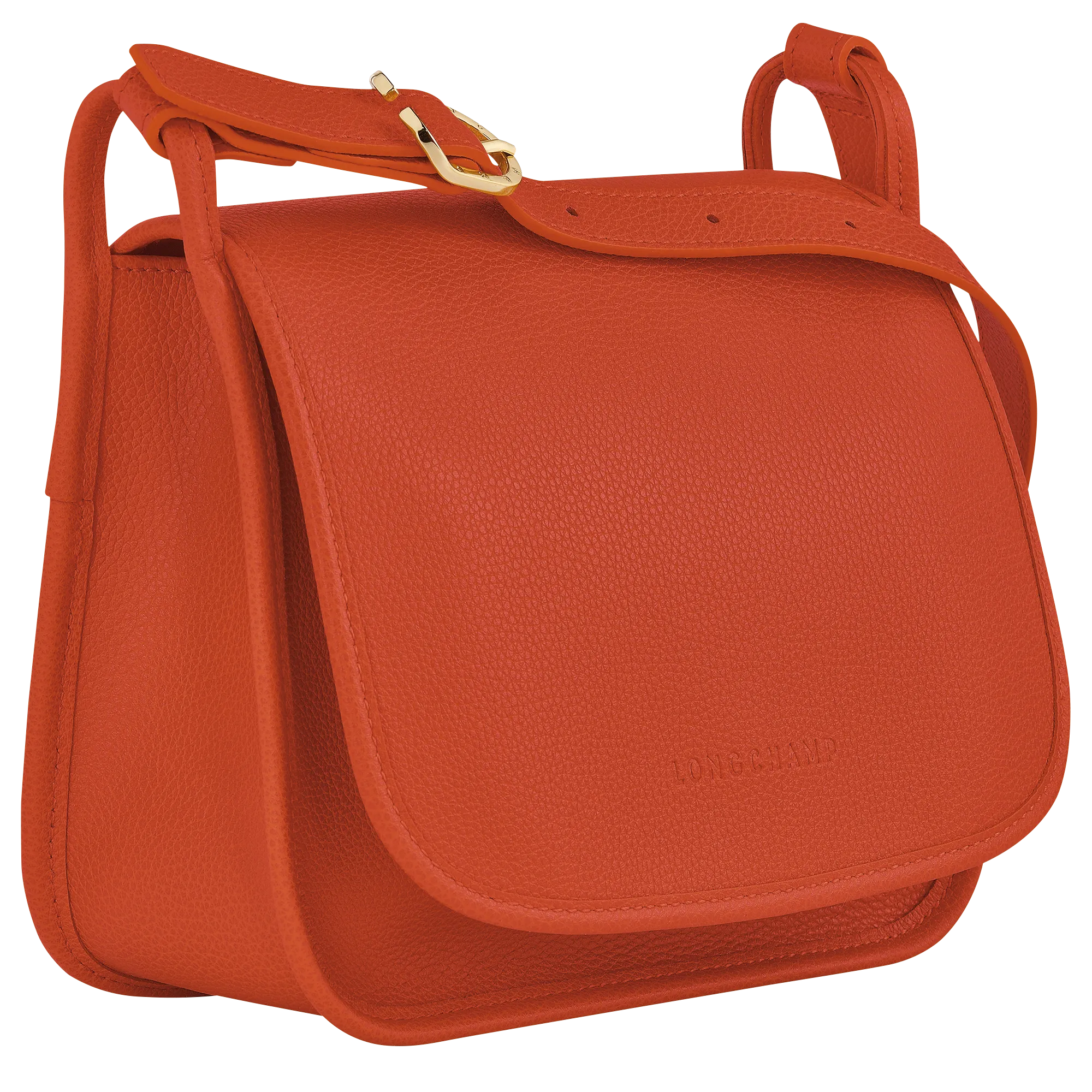 Le Foulonné M Crossbody bag Paprika - Leather