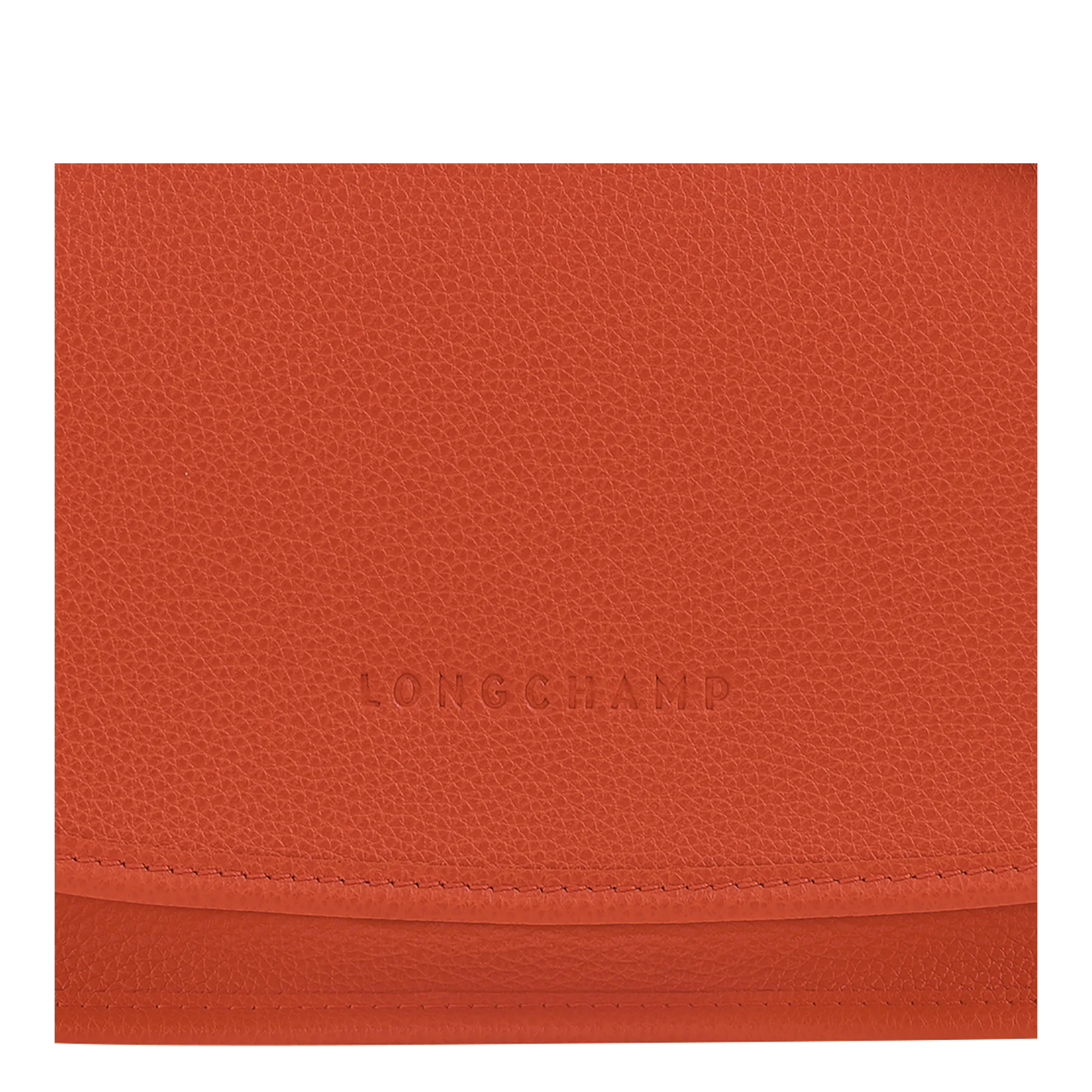 Le Foulonné M Crossbody bag Paprika - Leather